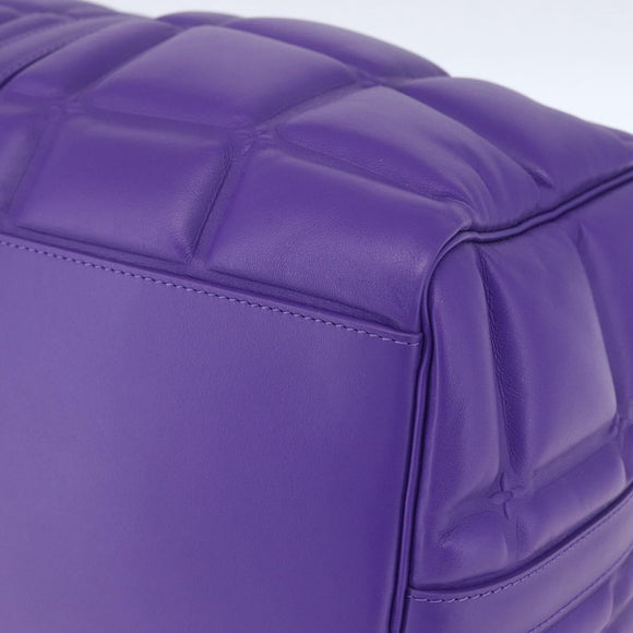 LOUIS VUITTON Puffy Damier Keepall Bandouliere 50 Bag Purple M20922 Auth ai791SM