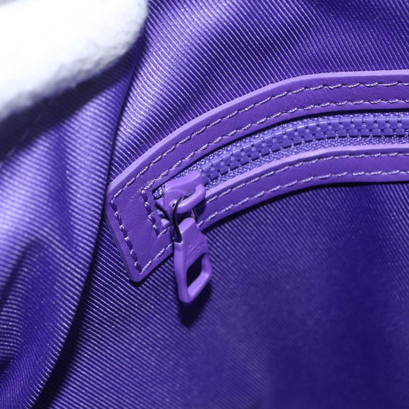 LOUIS VUITTON Puffy Damier Keepall Bandouliere 50 Bag Purple M20922 Auth ai791SM