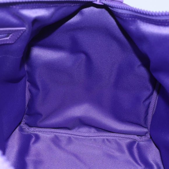 LOUIS VUITTON Puffy Damier Keepall Bandouliere 50 Bag Purple M20922 Auth ai791SM