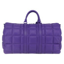 LOUIS VUITTON Puffy Damier Keepall Bandouliere 50 Bag Purple M20922 Auth ai791SM-2