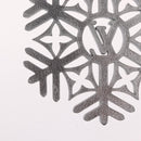 LOUIS VUITTON Charm Snowflake Leather Silver M79293 LV Auth ai793SM-15