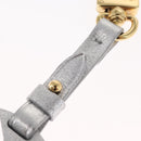 LOUIS VUITTON Charm Snowflake Leather Silver M79293 LV Auth ai793SM-8