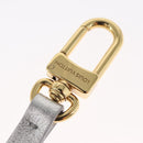 LOUIS VUITTON Charm Snowflake Leather Silver M79293 LV Auth ai793SM-9