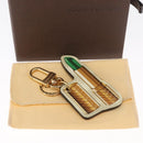 LOUIS VUITTON Illustre Lippenstift-Anhänger Metall MP1572 LV Auth ai794SAV-11
