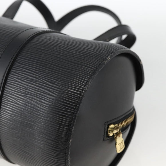 LOUIS VUITTON Epi Soufflot Hand Bag Black M52222 LV Auth ai800A