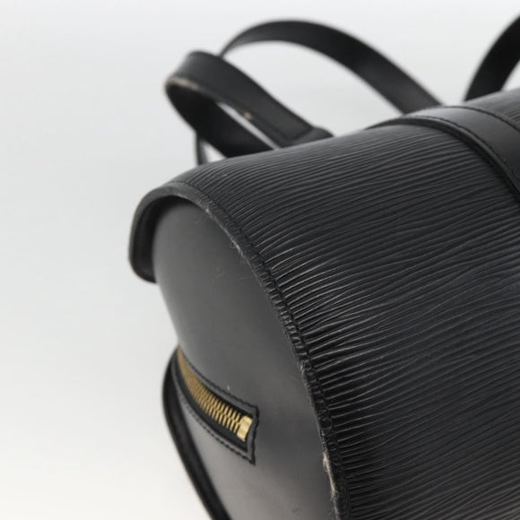LOUIS VUITTON Epi Soufflot Hand Bag Black M52222 LV Auth ai800A