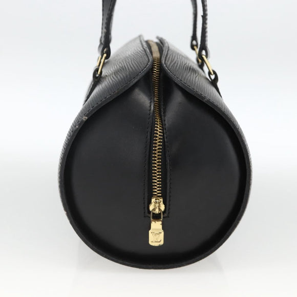 LOUIS VUITTON Epi Soufflot Hand Bag Black M52222 LV Auth ai800A