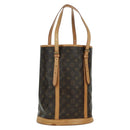 LOUIS VUITTON Monogram Bucket GM Shoulder Bag M42236 LV Auth ai804A-1