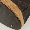 LOUIS VUITTON Monogram Bucket GM Shoulder Bag M42236 LV Auth ai804A-15