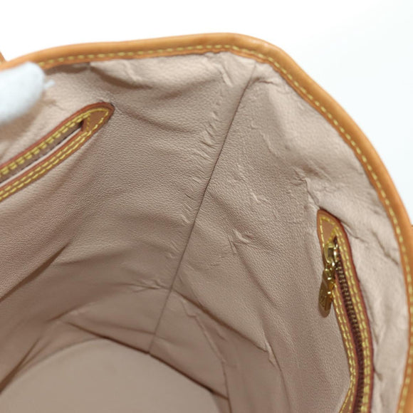 LOUIS VUITTON Monogram Bucket GM Shoulder Bag M42236 LV Auth ai804A