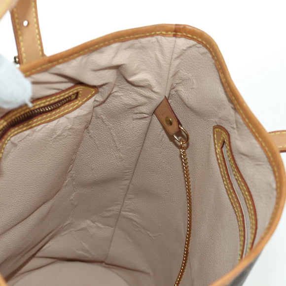 LOUIS VUITTON Monogram Bucket GM Shoulder Bag M42236 LV Auth ai804A