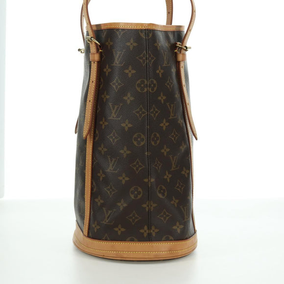 LOUIS VUITTON Monogram Bucket GM Shoulder Bag M42236 LV Auth ai804A