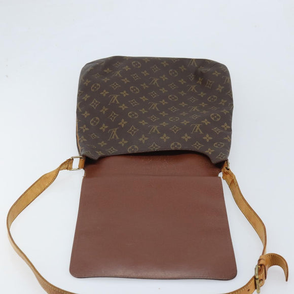 LOUIS VUITTON Monogram Musette Shoulder Bag M51256 LV Auth ai806