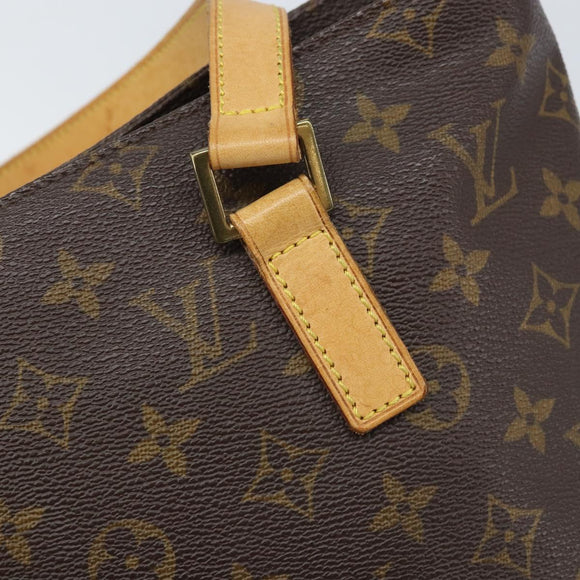 LOUIS VUITTON Monogram Cabas Piano Tote Bag M51148 LV Auth ai808