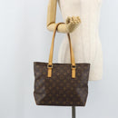 LOUIS VUITTON Monogram Cabas Piano Tote Bag M51148 LV Auth ai808-23