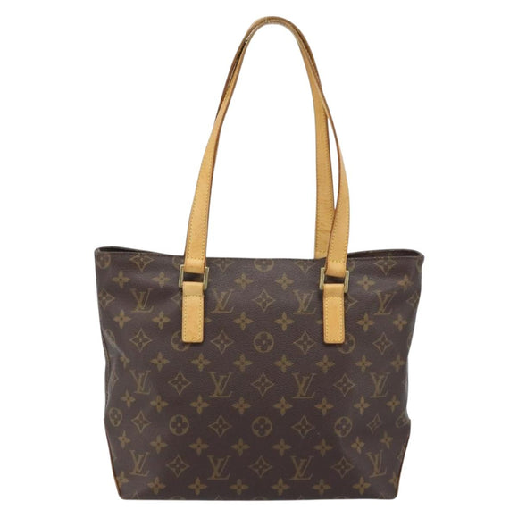 LOUIS VUITTON Monogram Cabas Piano Tote Bag M51148 LV Auth ai808