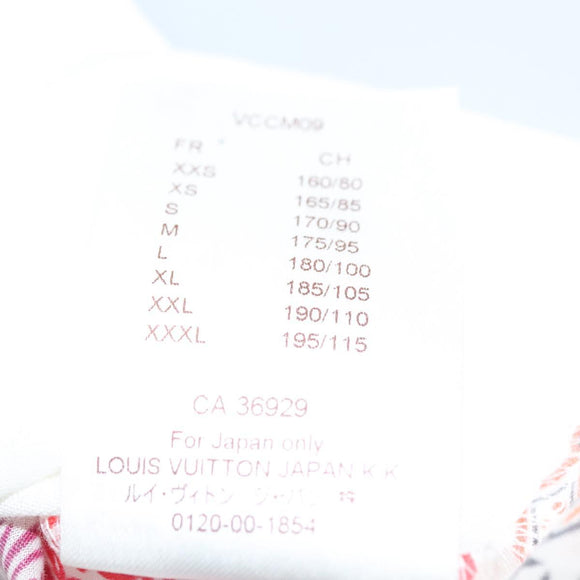 LOUIS VUITTON Fragment Bandana Paisley T Shirt Cotton XS Multicolor Auth ak021AM