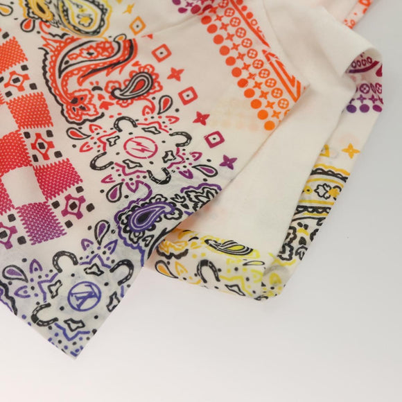 LOUIS VUITTON Fragment Bandana Paisley T Shirt Cotton XS Multicolor Auth ak021AM