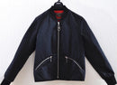 LOUIS VUITTON Monogram Jacket Nylon 38 Japan Limited Black Red LV Auth ak066-2