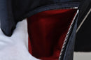 LOUIS VUITTON Monogram Jacket Nylon 38 Japan Limited Black Red LV Auth ak066-7