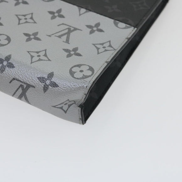 LOUIS VUITTON Monogram Split Pochette Voyage MM Clutch Bag M63039 LV Auth ak168V