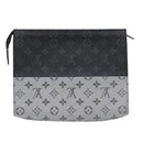 LOUIS VUITTON Monogram Split Pochette Voyage MM Clutch Bag M63039 LV Auth ak168V-2