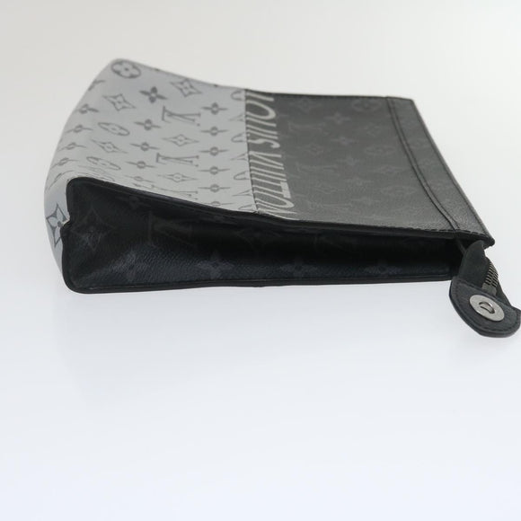 LOUIS VUITTON Monogram Split Pochette Voyage MM Clutch Bag M63039 LV Auth ak168V