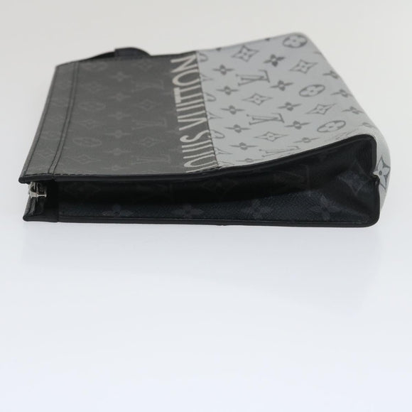 LOUIS VUITTON Monogram Split Pochette Voyage MM Clutch Bag M63039 LV Auth ak168V
