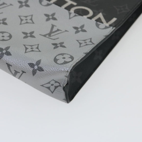 LOUIS VUITTON Monogram Split Pochette Voyage MM Clutch Bag M63039 LV Auth ak168V