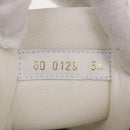 LOUIS VUITTON Trainer sneakers Leather High cut White 1A5A0D LV Auth ak173SM-16