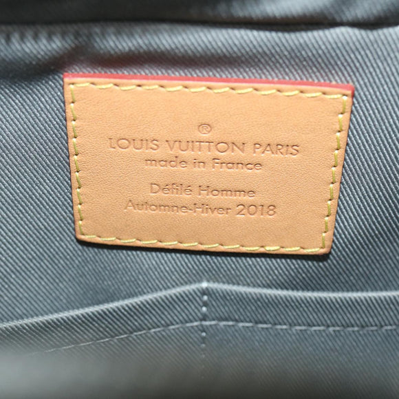 LOUIS VUITTON Monogram titanium Camera Bag Shoulder Bag Gray M43884 Auth ak180SM