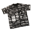 LOUIS VUITTON All Over Logo T-shirt XS Fall Winter 2019Limited Black Auth ak186AM-1