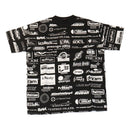 LOUIS VUITTON All Over Logo T-shirt XS Fall Winter 2019Limited Black Auth ak186AM-2