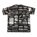 LOUIS VUITTON All Over Logo T-shirt XS Fall Winter 2019Limited Black Auth ak186AM-3