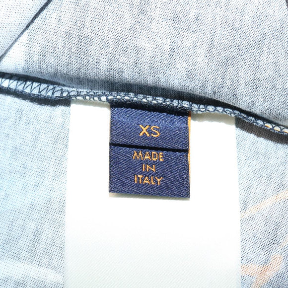 LOUIS VUITTON Short-Sleeved T-shirt XS Black HGY13WFMB LV Auth ak188AM