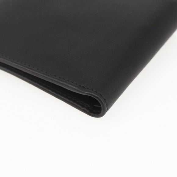 GUCCI Wallet Leather Black Auth am10009V