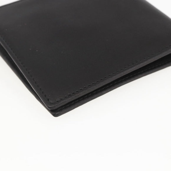 GUCCI Wallet Leather Black Auth am10009V
