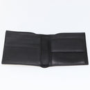 GUCCI Wallet Leather Black Auth am10009V-8