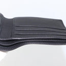 GUCCI Wallet Leather Black Auth am10009V-17