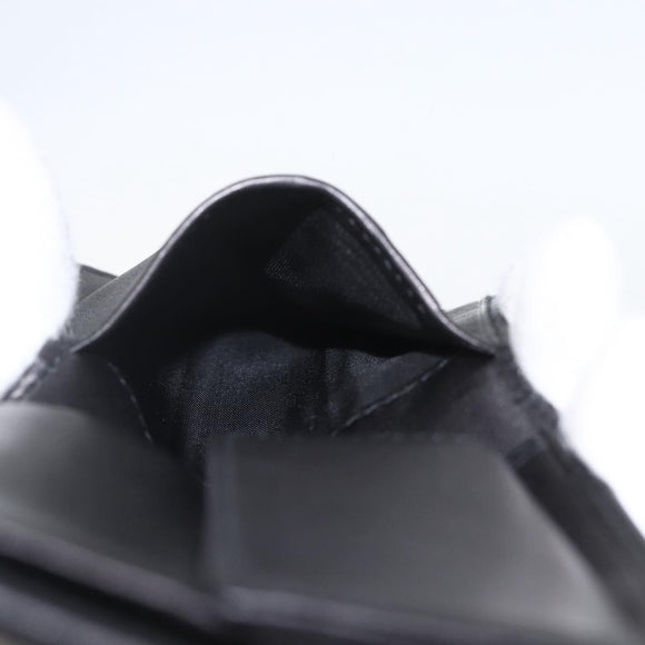 GUCCI Wallet Leather Black Auth am10009V