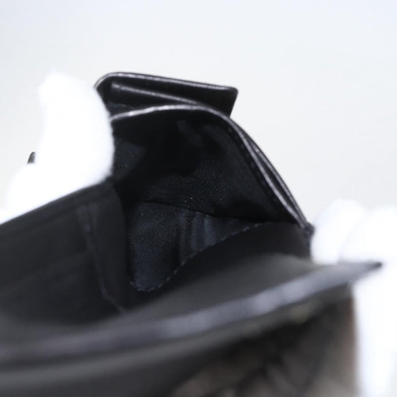 GUCCI Wallet Leather Black Auth am10009V