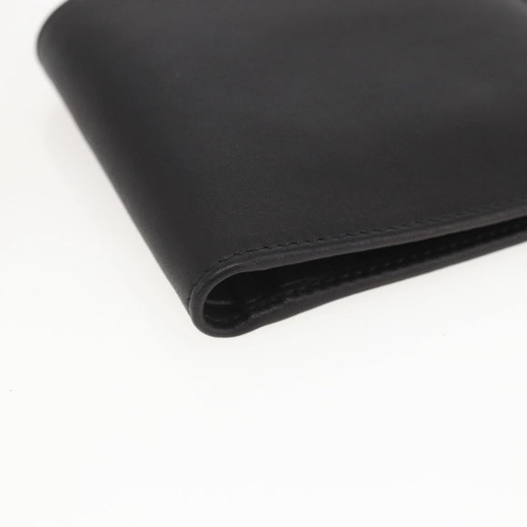 GUCCI Wallet Leather Black Auth am10009V