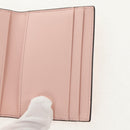 Salvatore Ferragamo Gancini Card Case Leather Pink Gold Auth am10013V-20