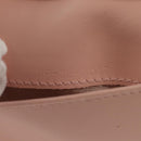 Salvatore Ferragamo Gancini Card Case Leather Pink Gold Auth am10013V-11