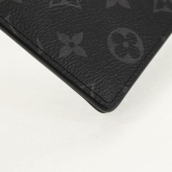 LOUIS VUITTON Monogram Eclipse Porte Feuille Brother Wallet M61697 Auth am10014M