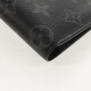 LOUIS VUITTON Monogram Eclipse Porte Feuille Brother Wallet M61697 Auth am10014M-7