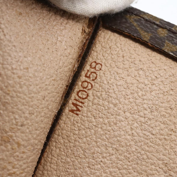 LOUIS VUITTON Monogram Sac Plat Hand Bag M51140 LV Auth am10016