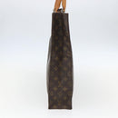 LOUIS VUITTON Monogram Sac Plat Hand Bag M51140 LV Auth am10016-4