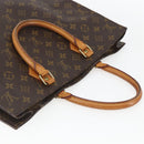 LOUIS VUITTON Monogram Sac Plat Hand Bag M51140 LV Auth am10016-6