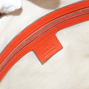 GUCCI Soho Hand Bag Leather 2way Orange Gold 369176 Auth am10017V-17